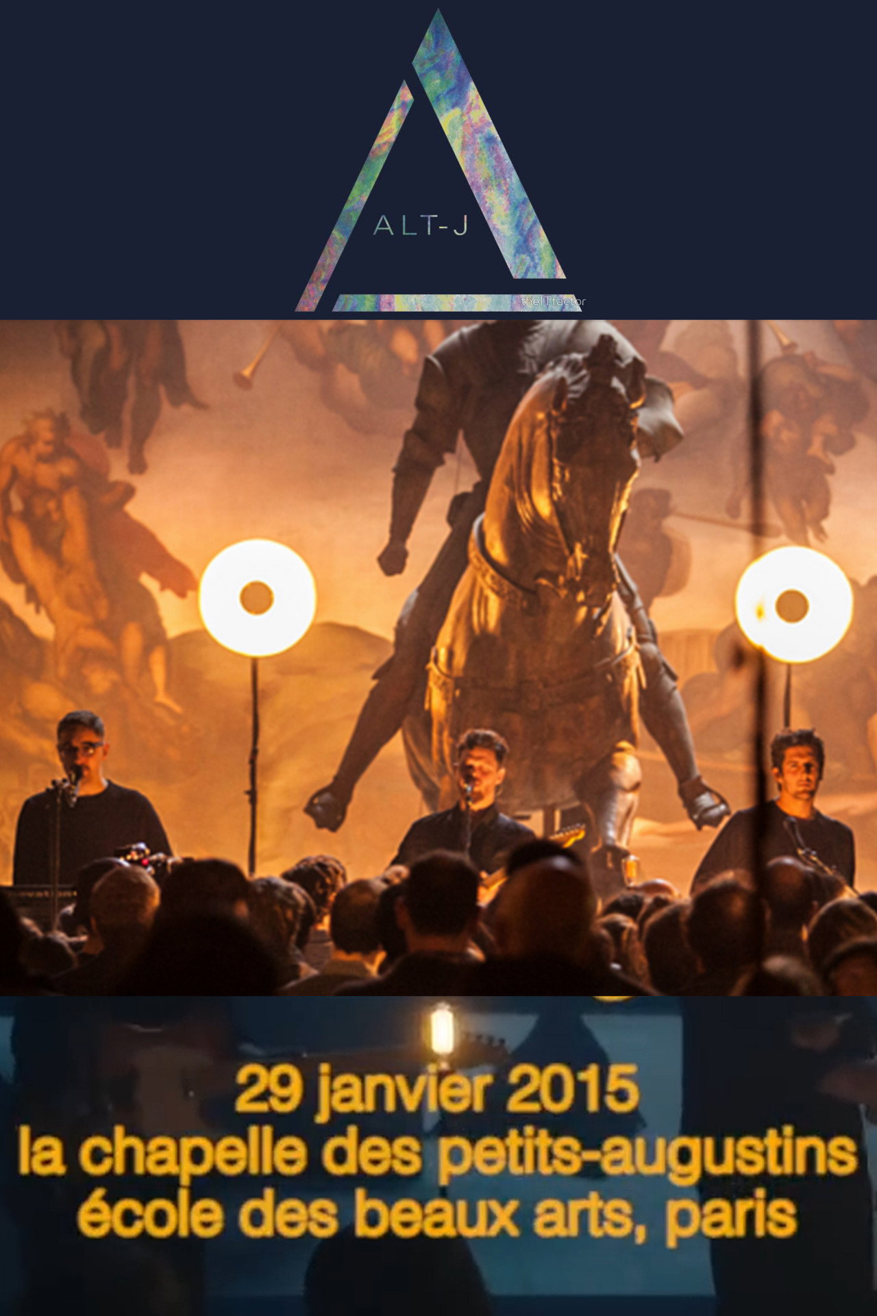Alt-J - Live at Chapelle des Beaux-Arts filmaffisch