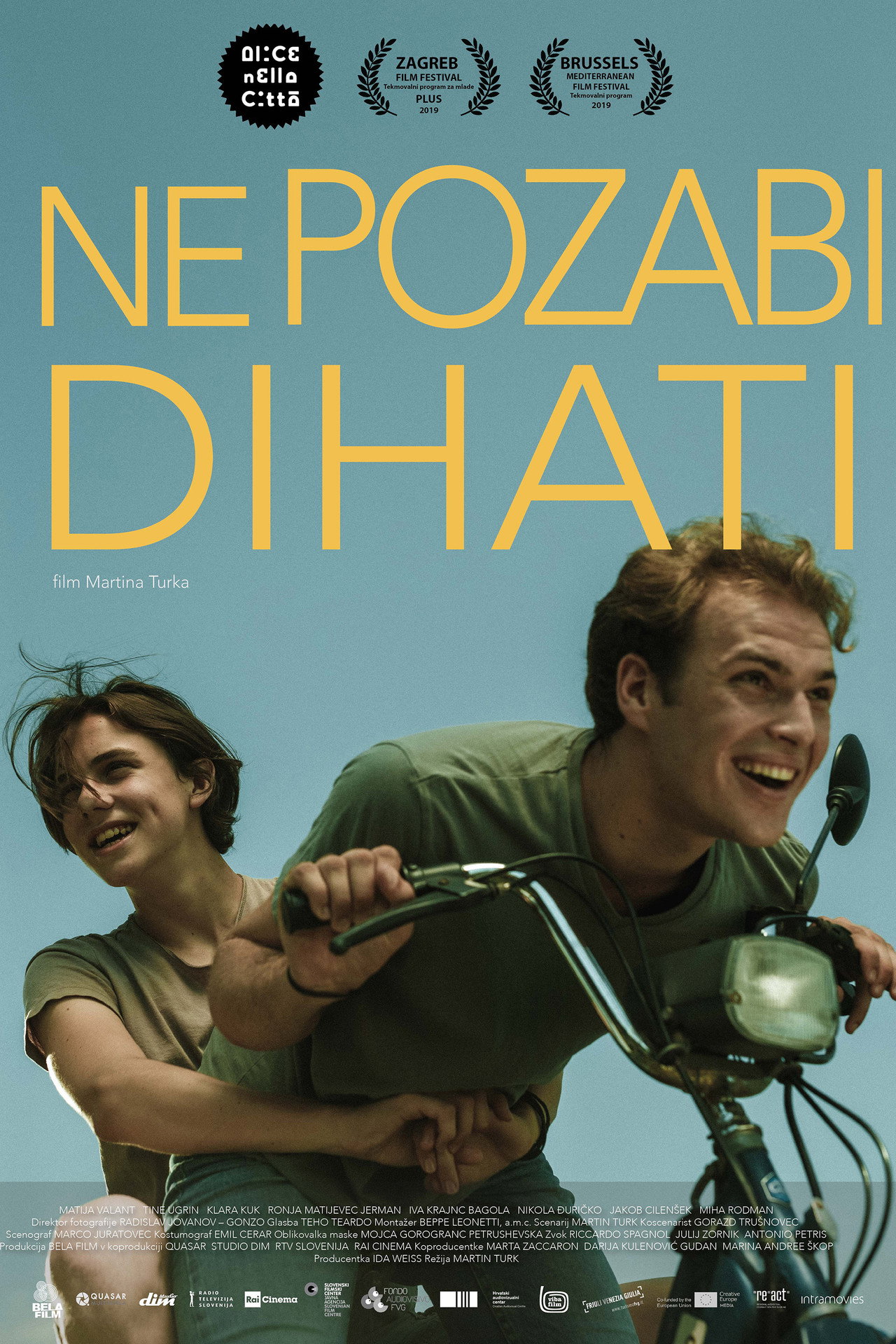 Ne pozabi dihati filmaffisch
