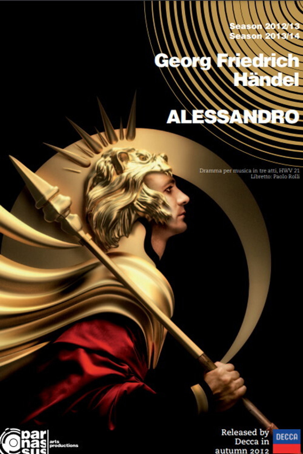 Haendel - Alessandro with Max Emanuel Cencic (Opéra Royal de Versailles) filmaffisch
