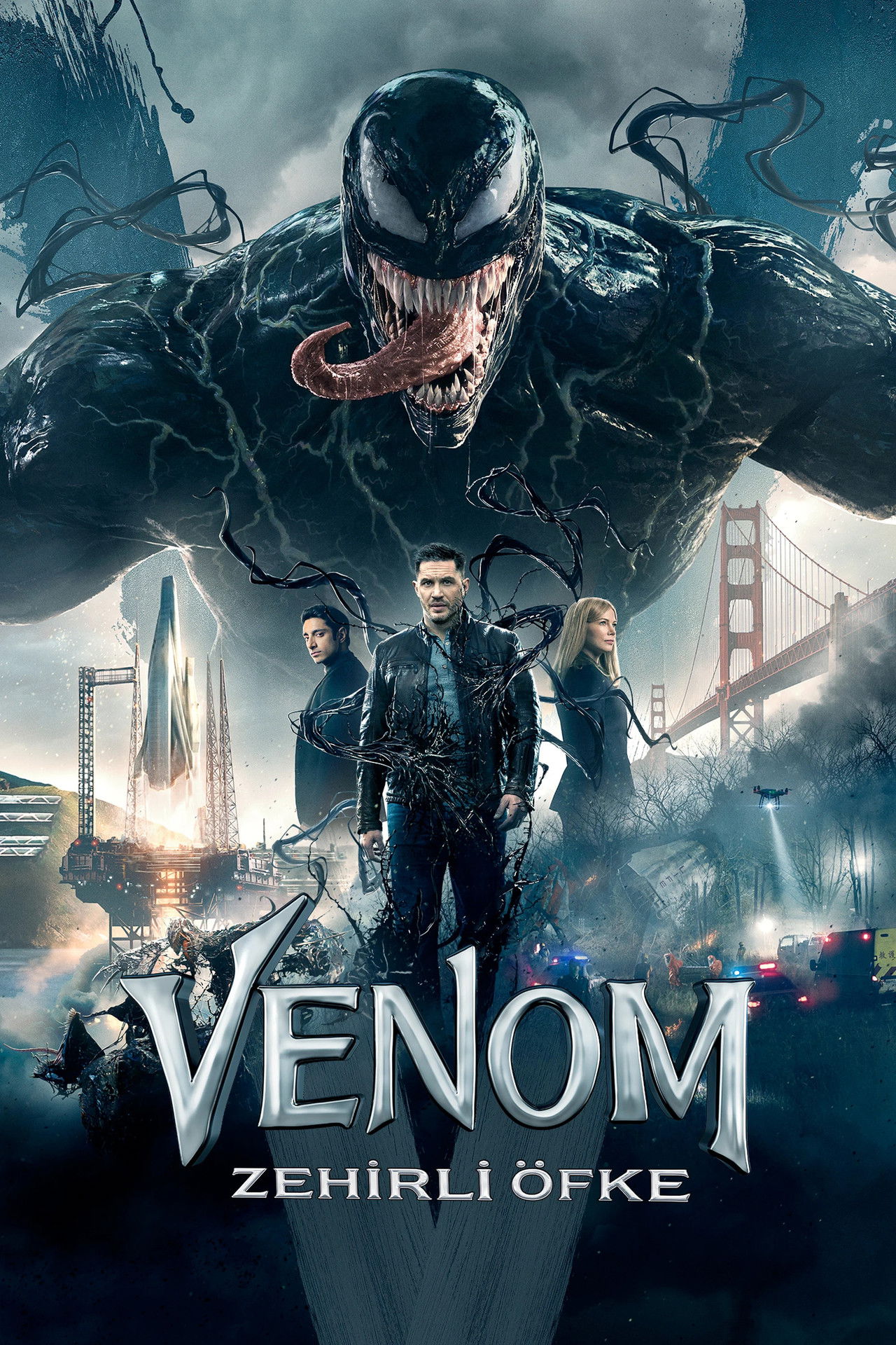 Venom: Zehirli Öfke Poster
