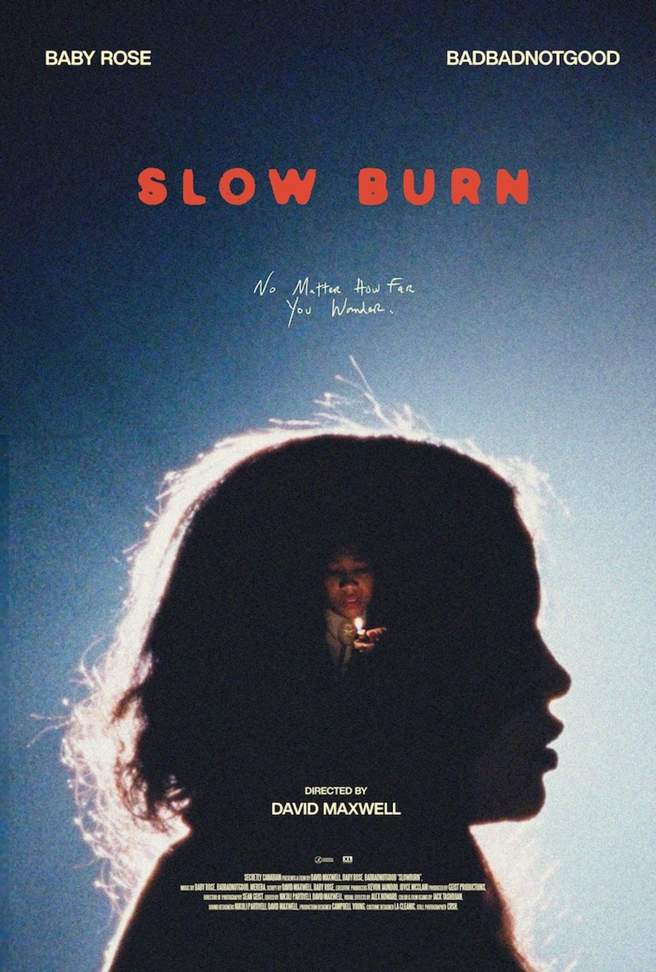 Baby Rose produced by BADBADNOTGOOD - Slow Burn: A Short Film filmaffisch