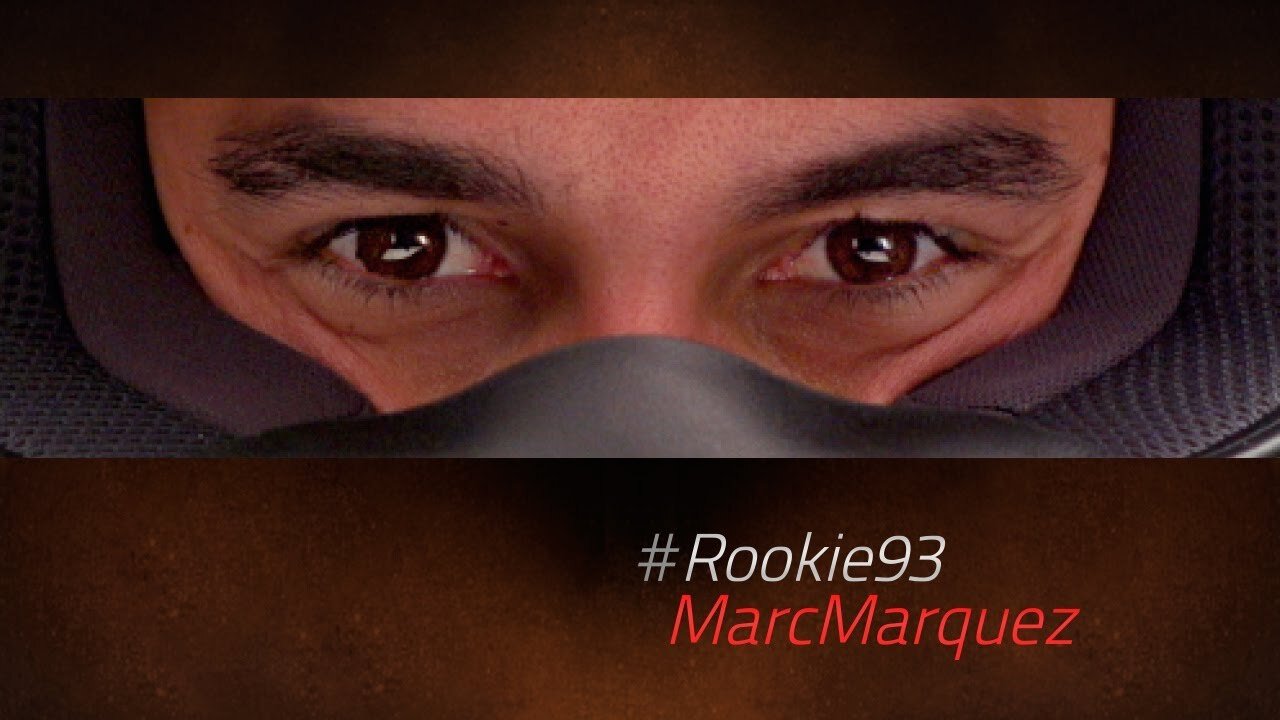 #Rookie93 Marc Marquez: Beyond the Smile background