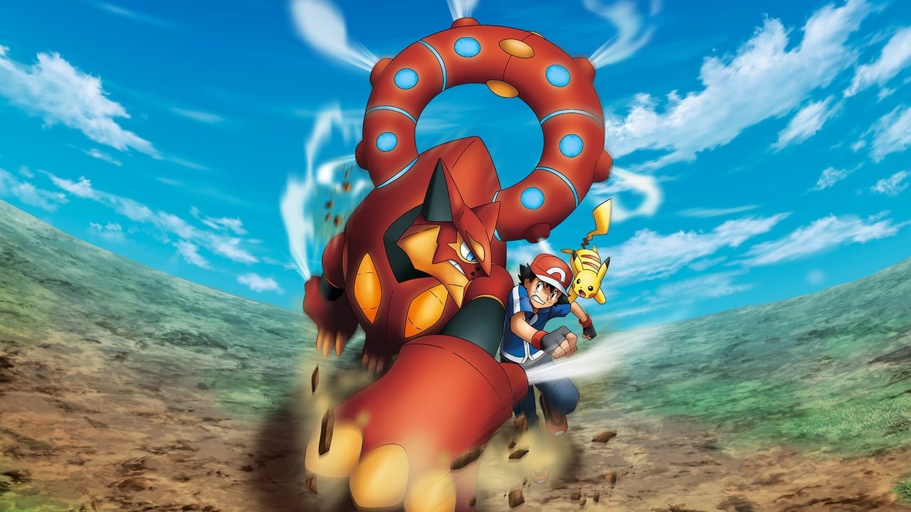 Scen från Pokémon the Movie: Volcanion and the Mechanical Marvel