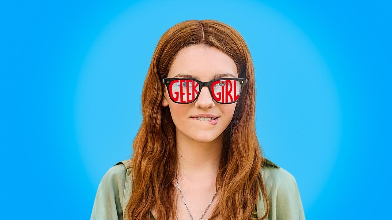 Geek Girl background