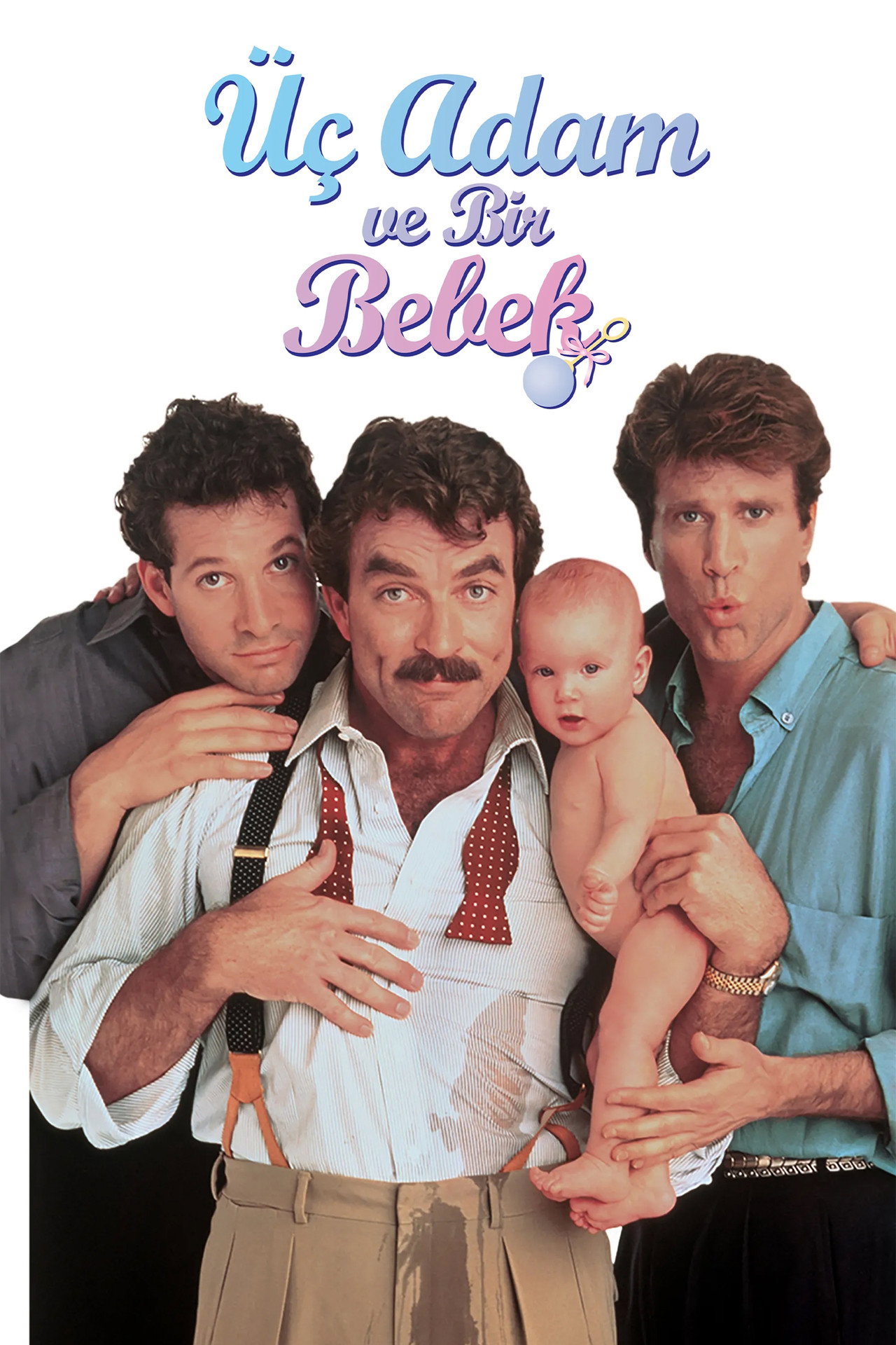 Üç Adam ve Bir Bebek Poster