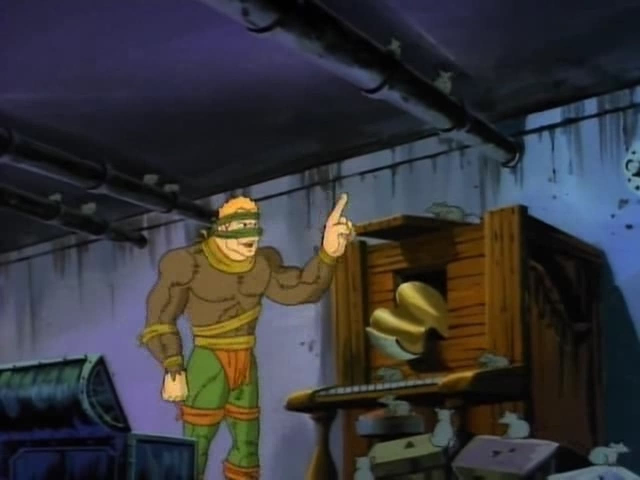 Teenage Mutant Ninja Turtles - Season 4 Episode 20 : Were-Rats from Channel 6