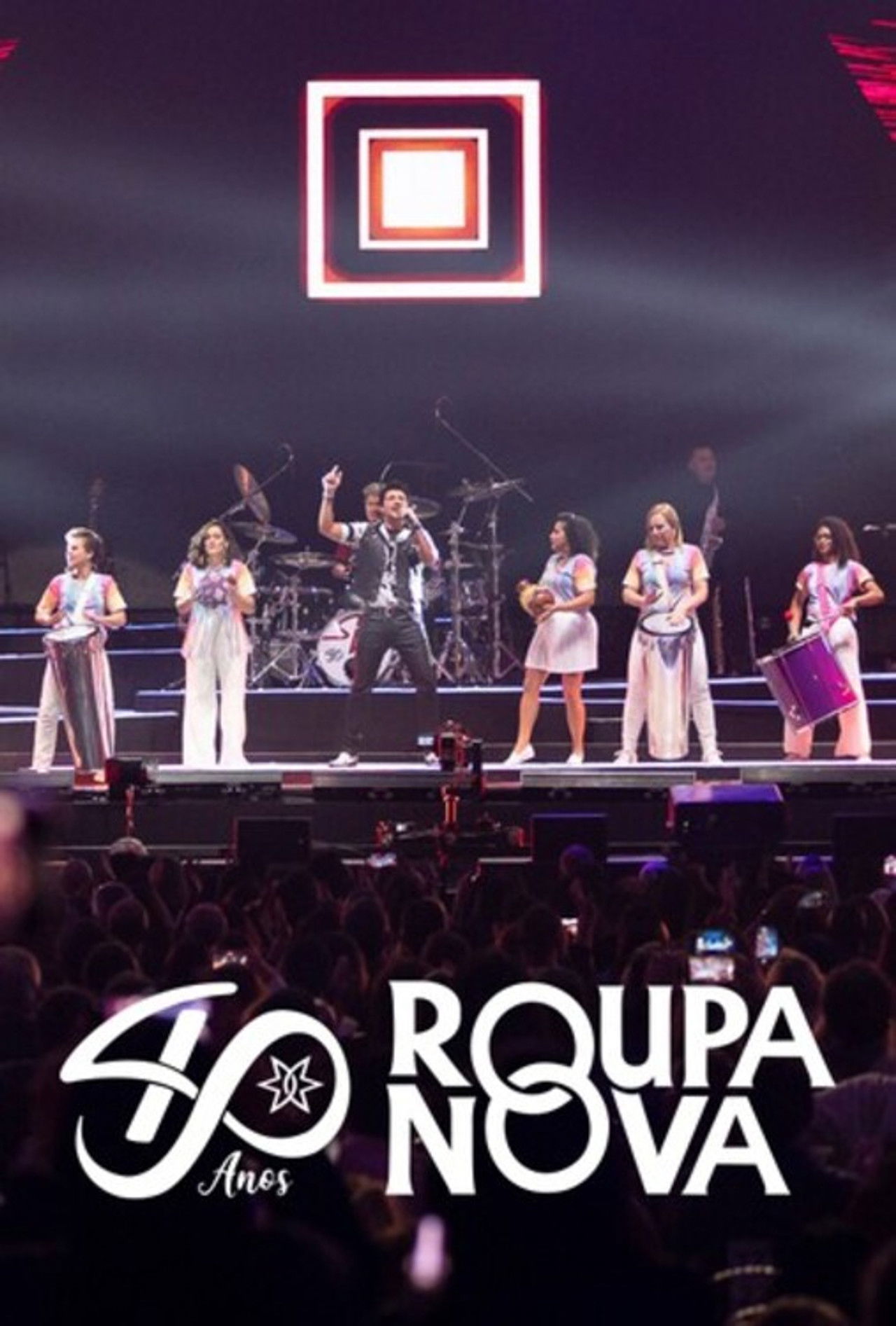 Roupa Nova 40 anos - Ao Vivo Backdrop