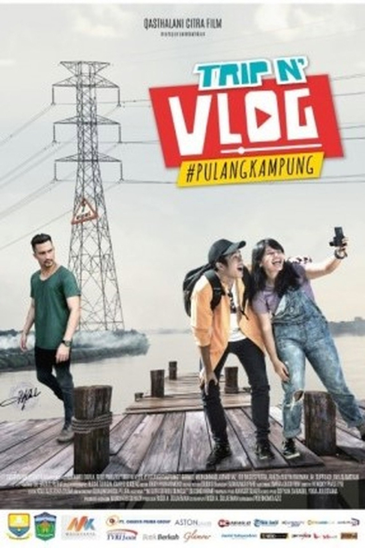Trip N' Vlog #PulangKampung Backdrop