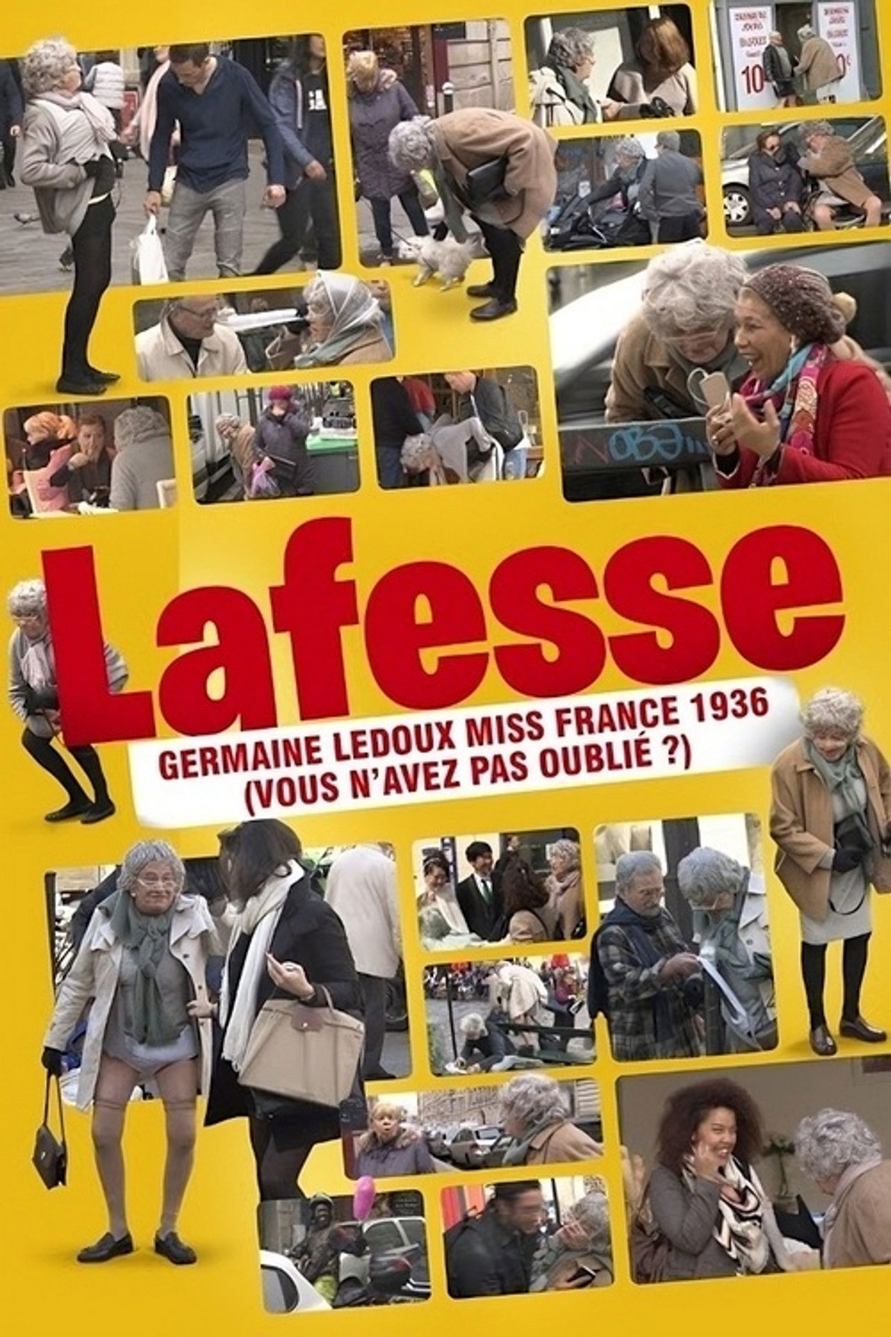 Lafesse : Germaine Ledoux Miss France 1936 Backdrop