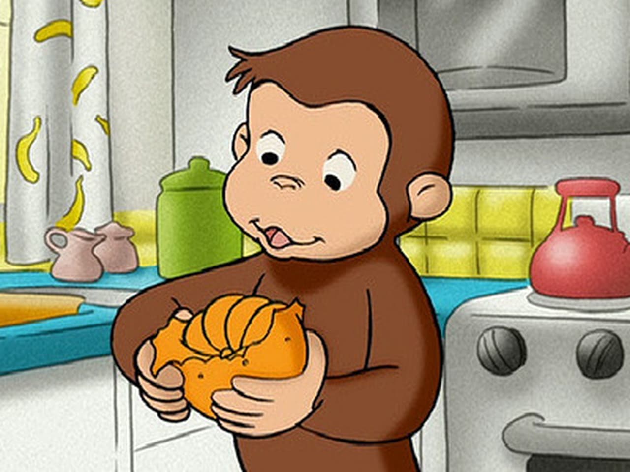 Curious George - Season 1 Episode 16 : Curious George, A Peeling Monkey