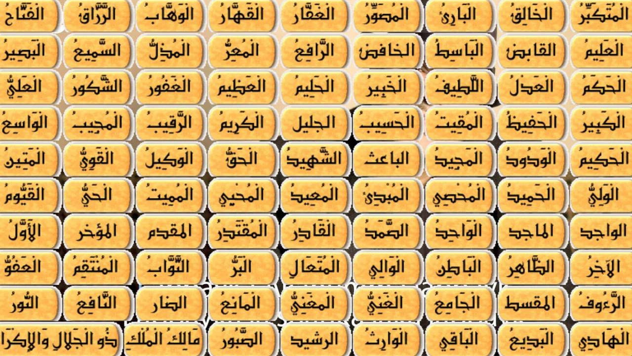 أسماء الله الحسنى للدكتور محمد راتب النابلسي