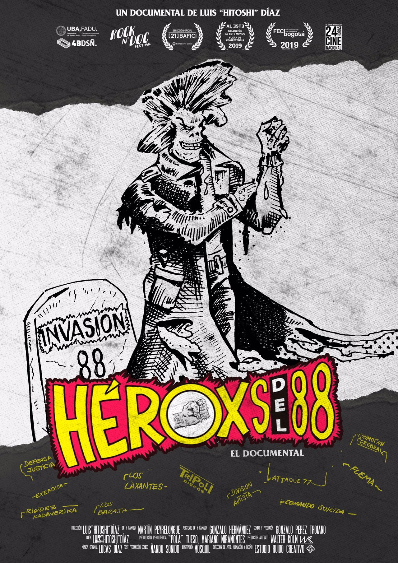 Héroxs del 88 filmaffisch