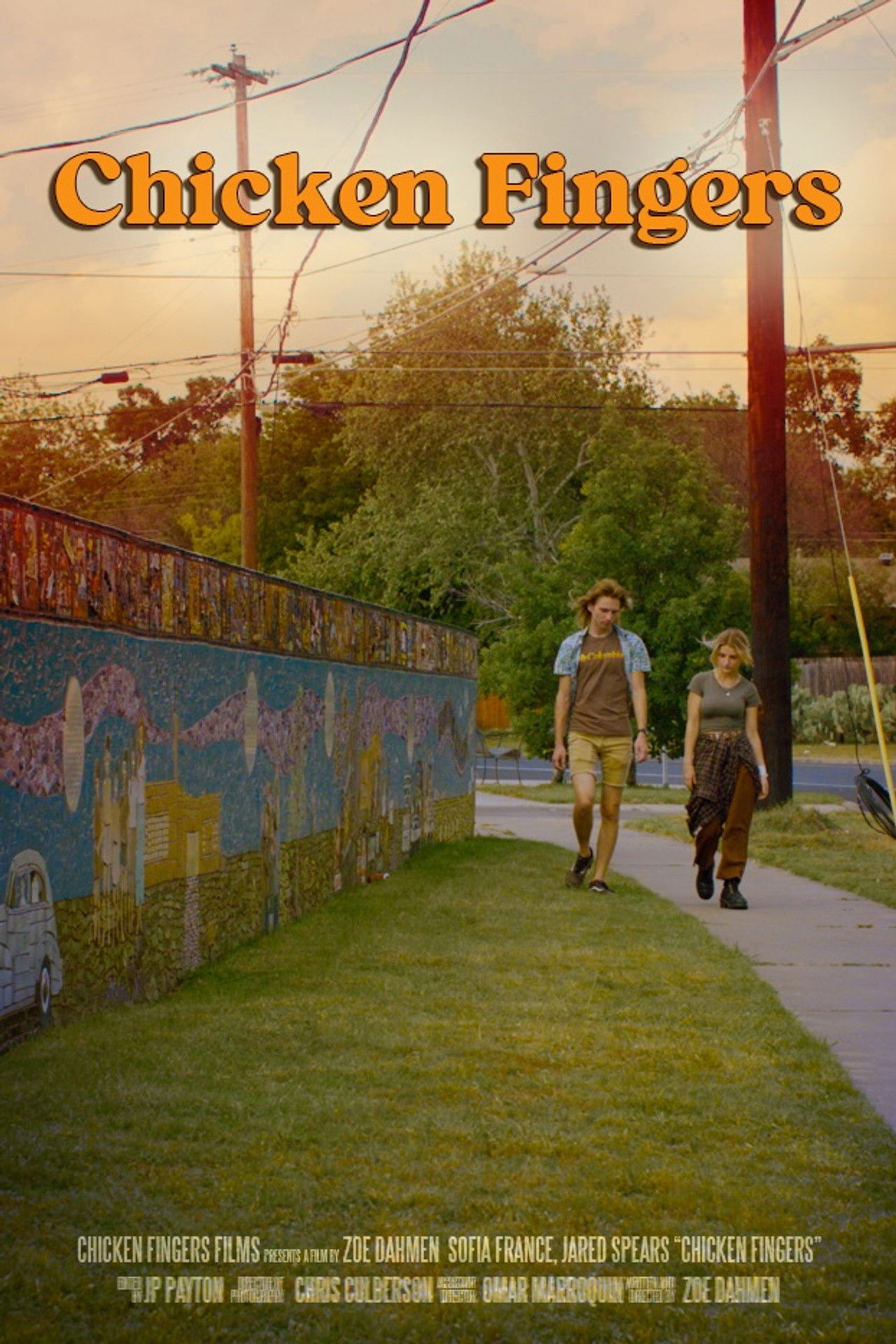 Chicken Fingers Backdrop