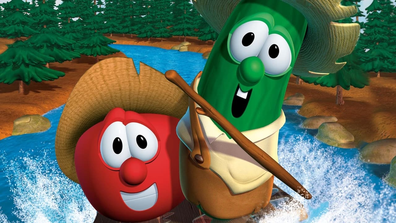 VeggieTales: Tomato Sawyer & Huckleberry Larry's Big River Rescue Backdrop Image