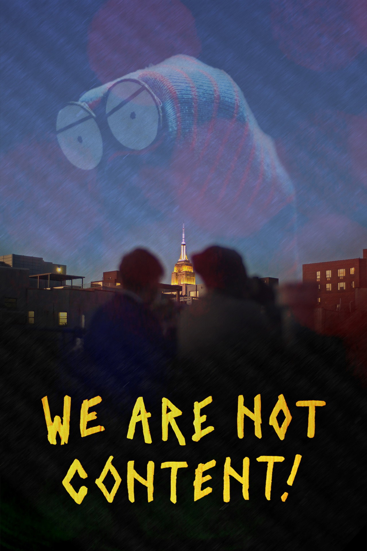 WE ARE NOT CONTENT! filmaffisch