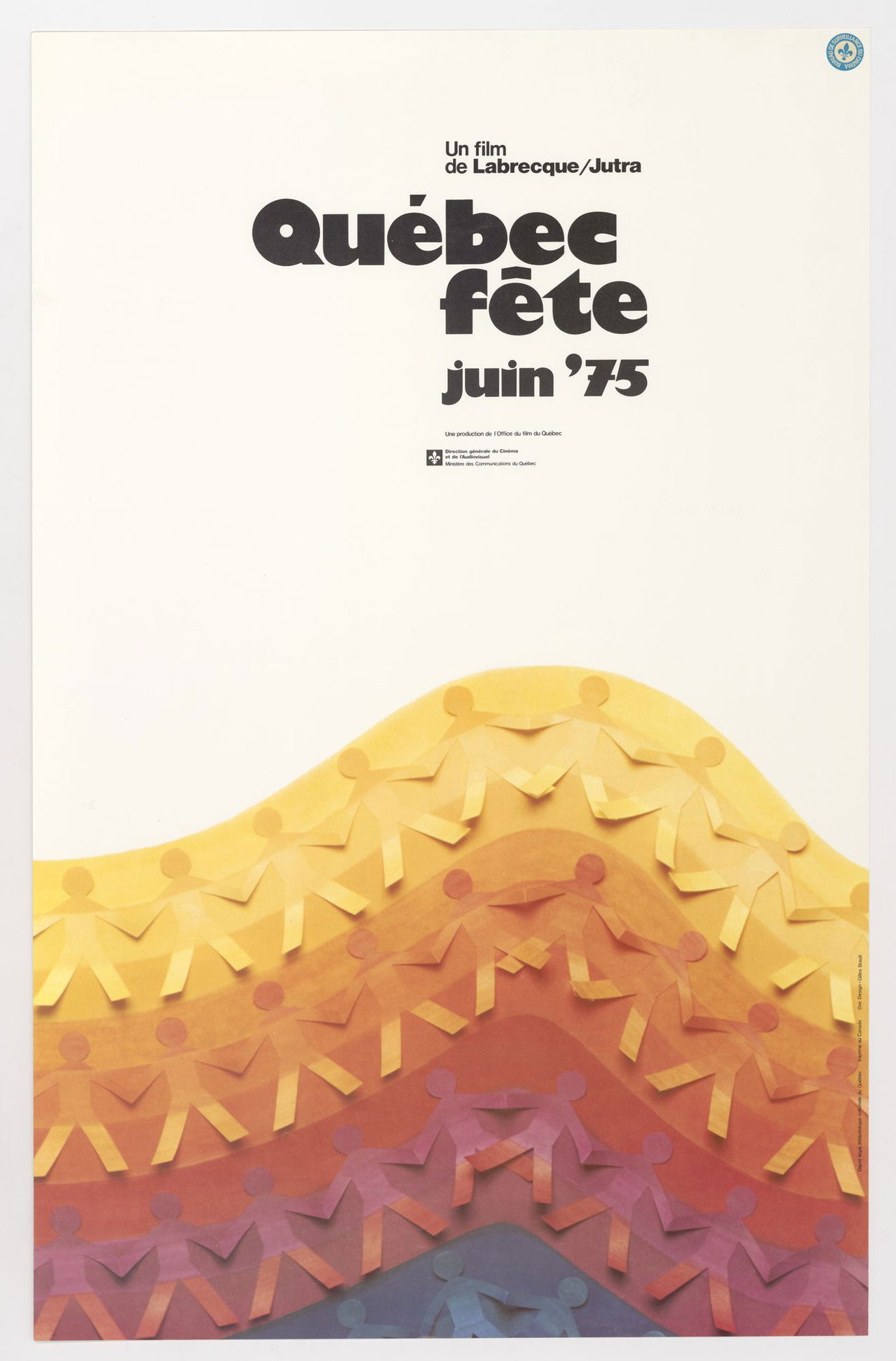 Québec fête juin '75 Backdrop