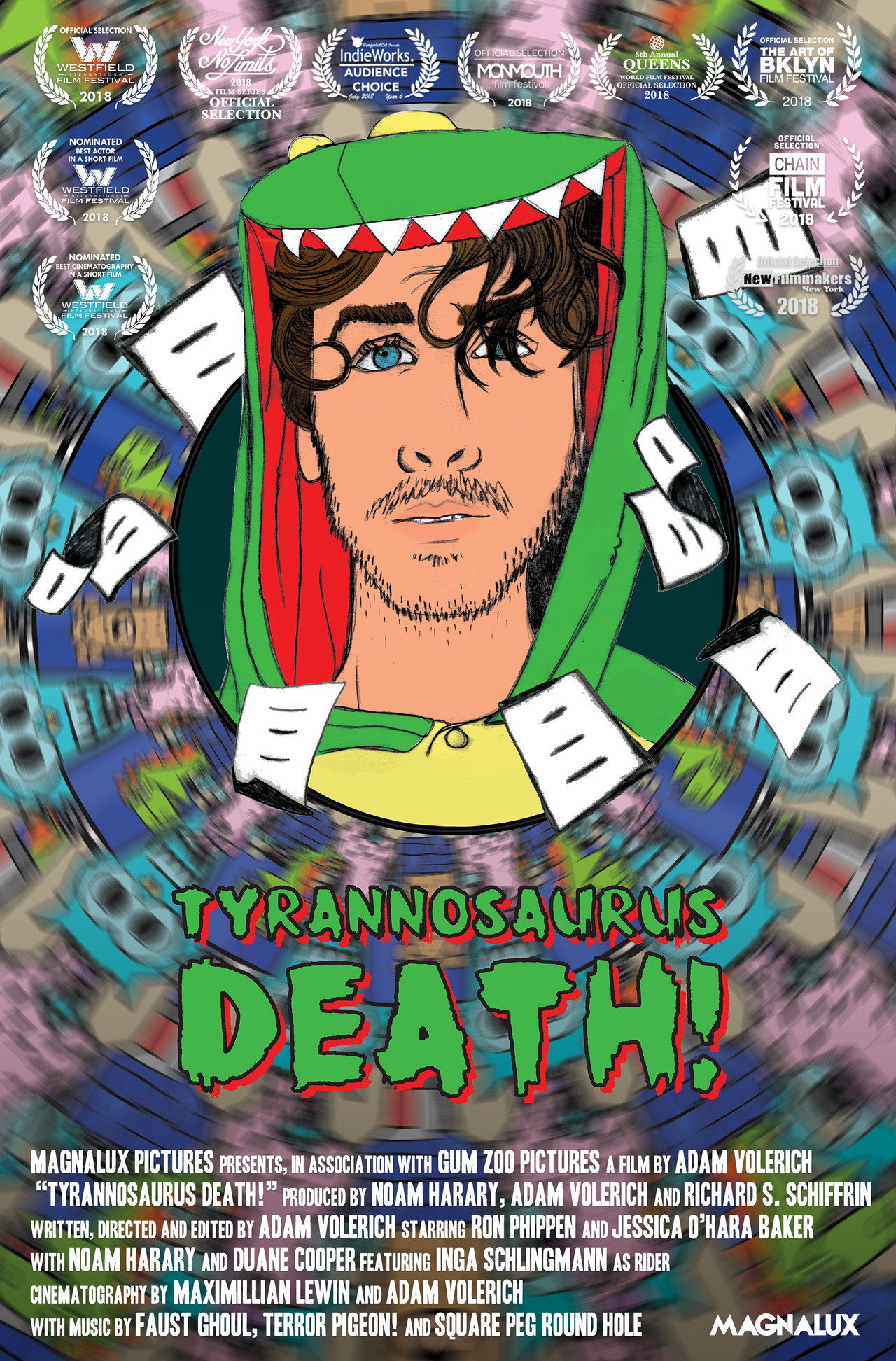 Tyrannosaurus Death! filmaffisch