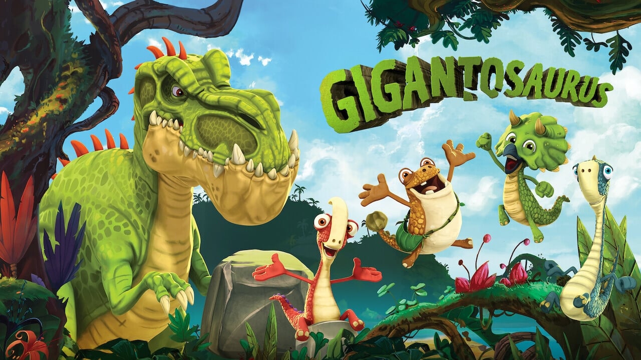 Gigantosaurus background