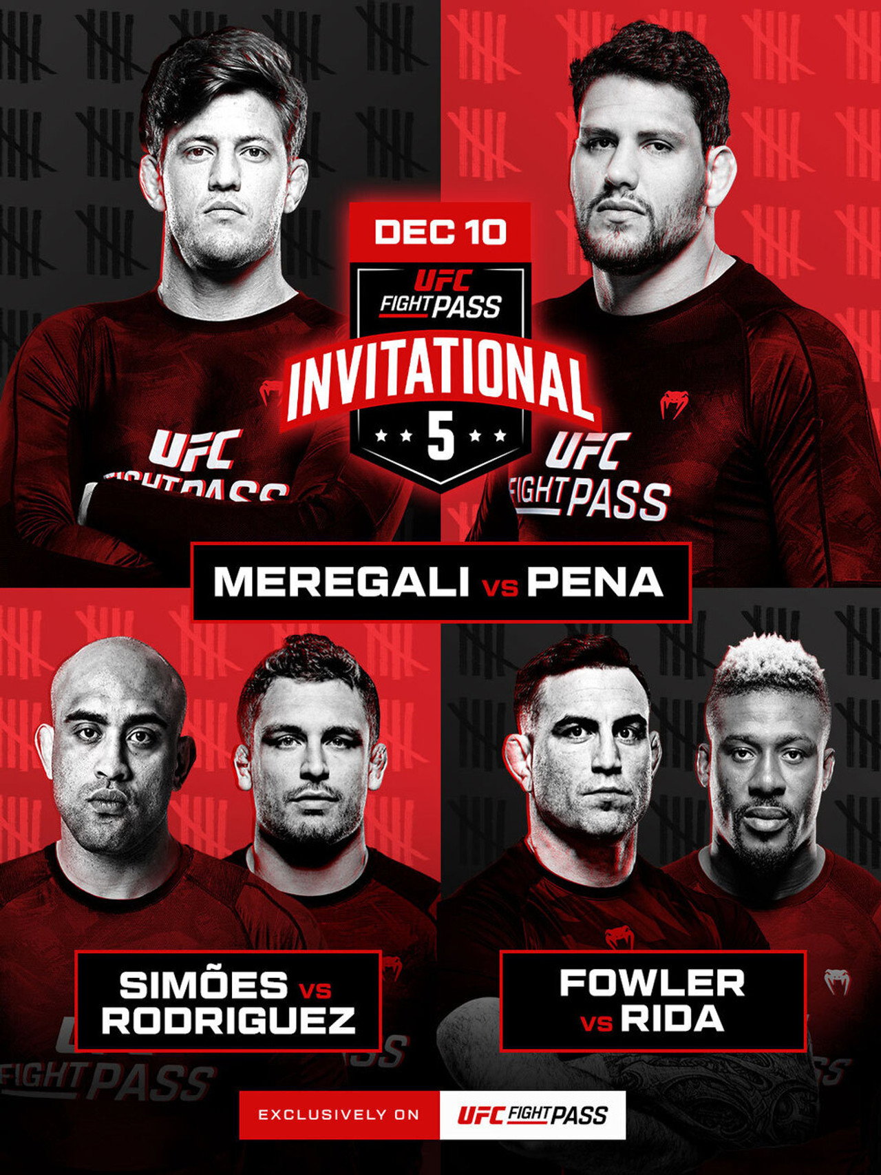 UFC Fight Pass Invitational 5 poster