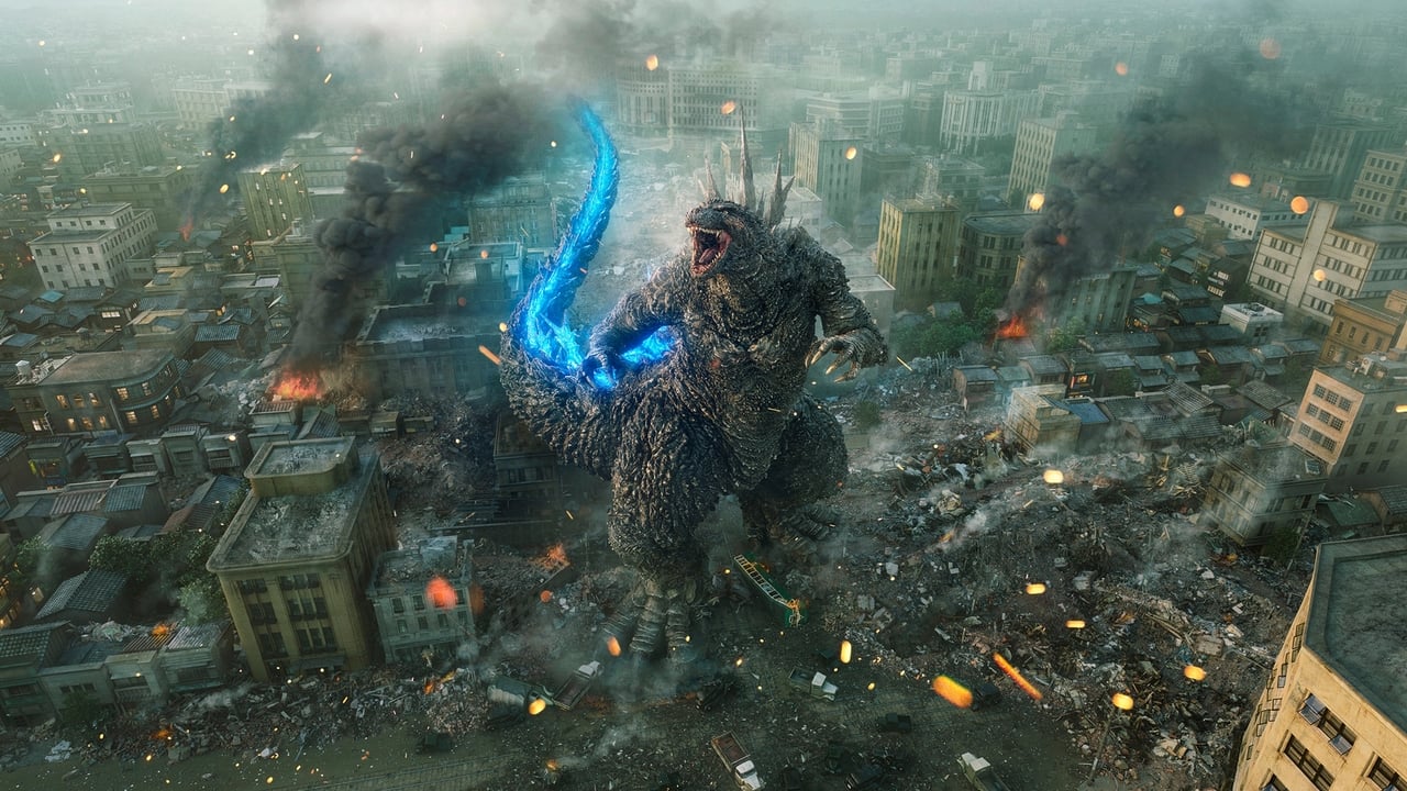 Godzilla Minus One background