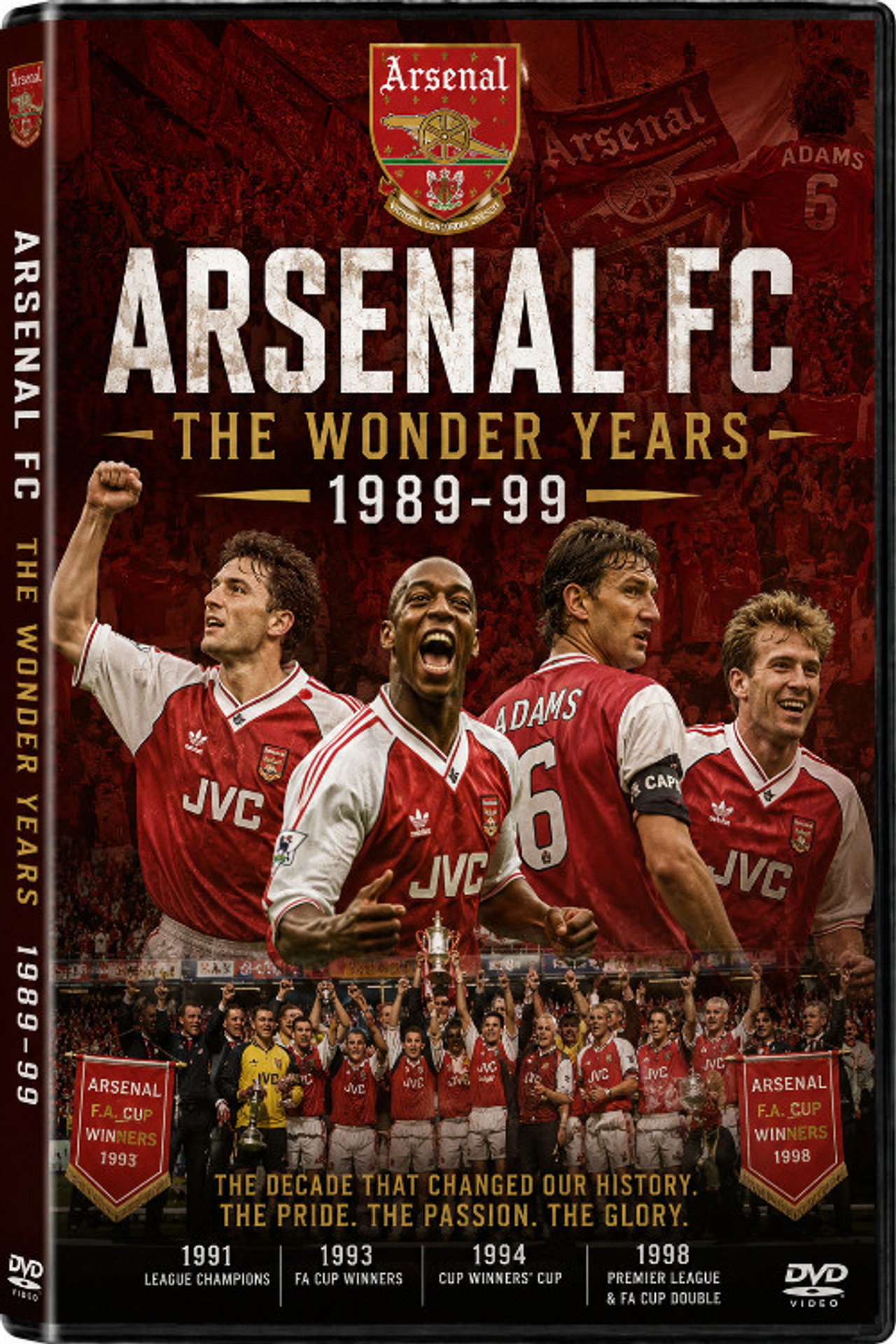 Arsenal FC - 1989-1999 - The Wonder Years