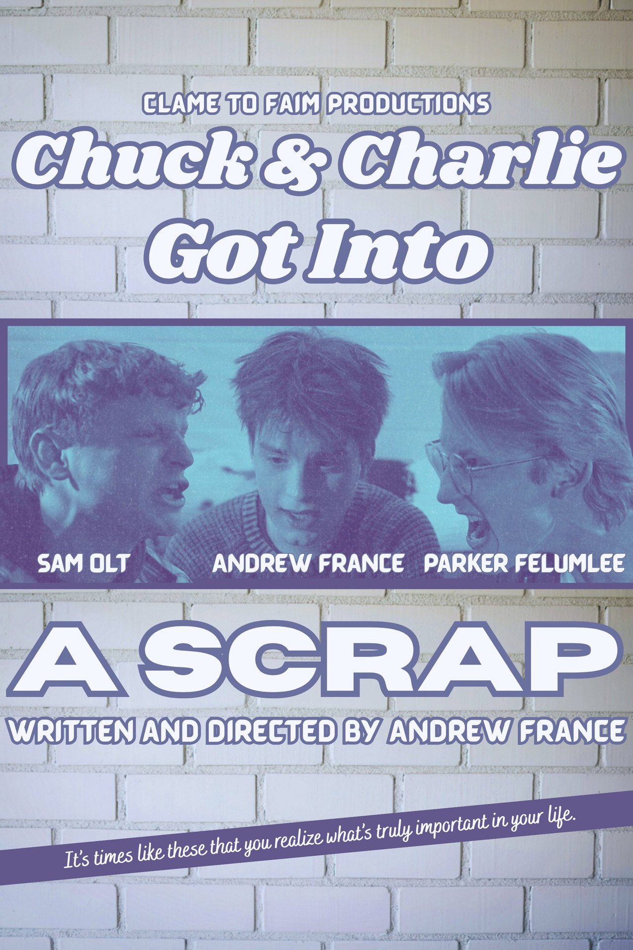 Chuck & Charlie Got Into A Scrap filmaffisch