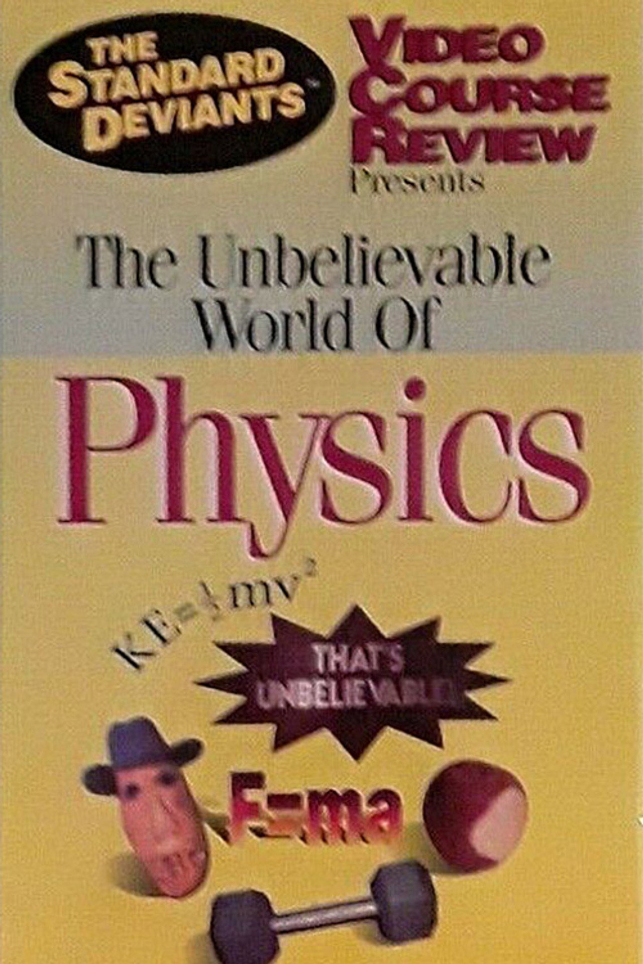 The Standard Deviants Video Course Review: The Unbelievable World of Physics Backdrop