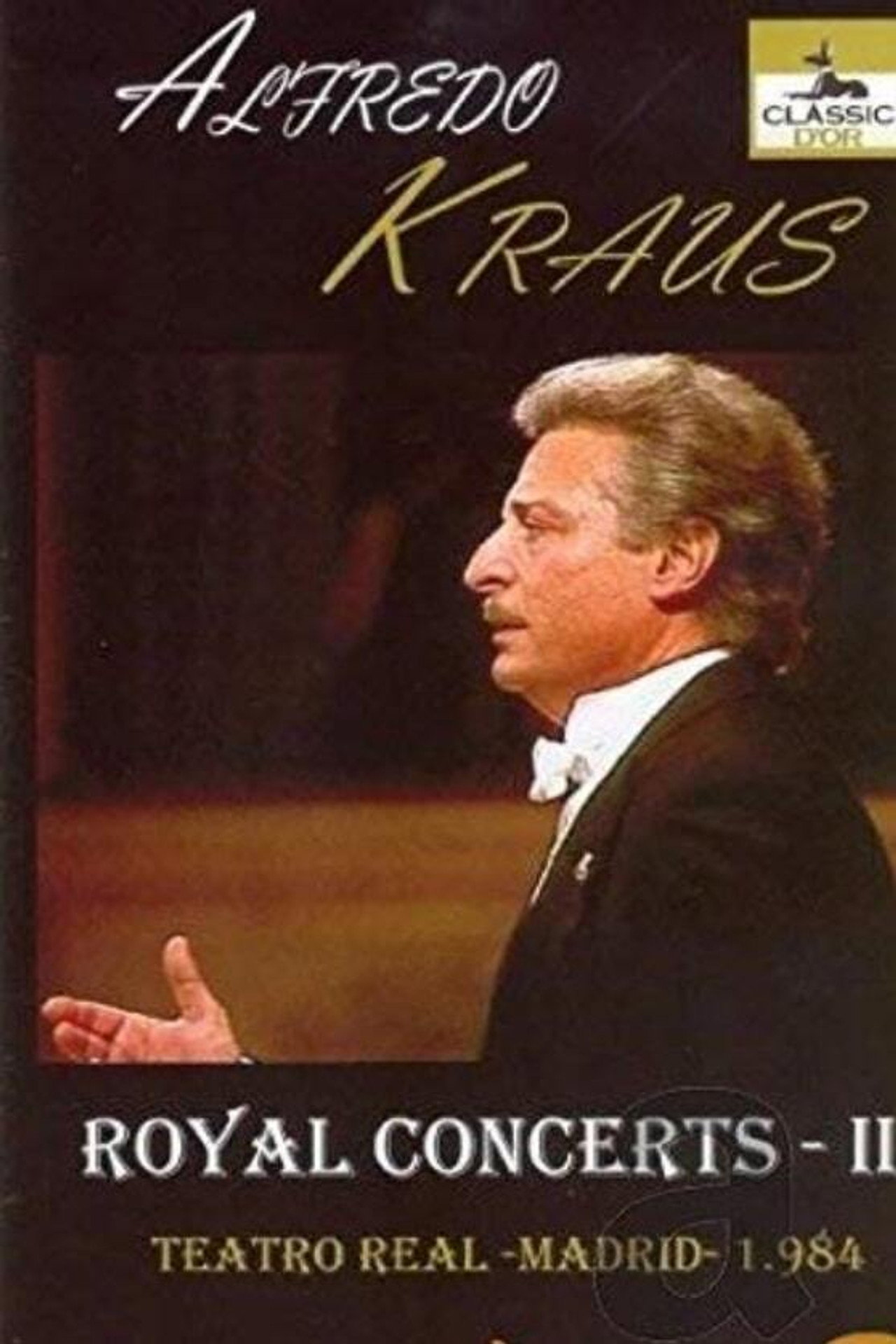 Alfredo Kraus - Concert in Madrid (Teatro Real) Backdrop