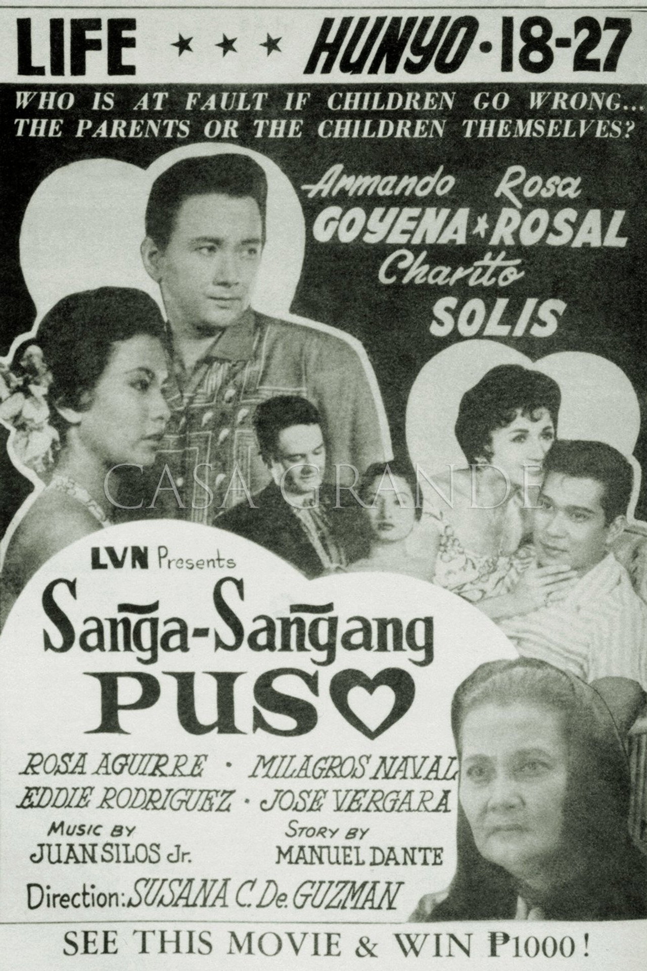 Sanga-Sangang Puso filmaffisch