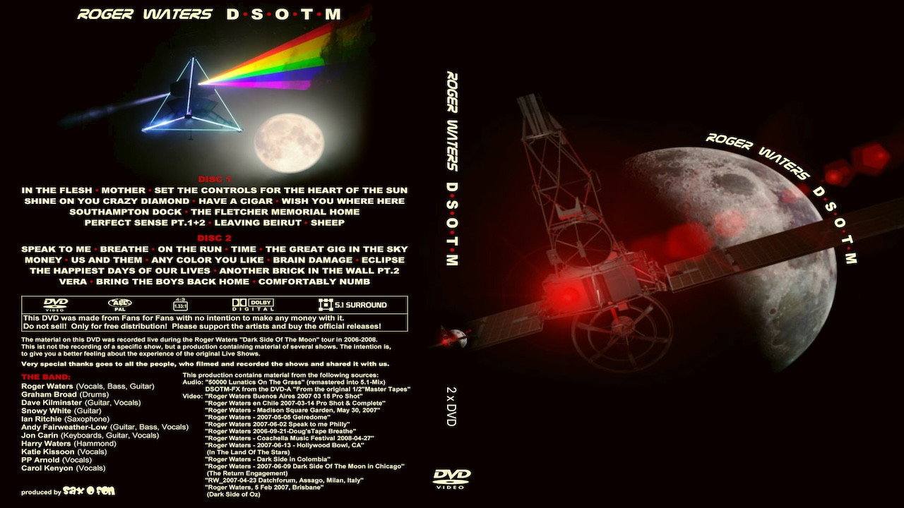 Backdrop di Roger Waters: Dark Side Of The Moon