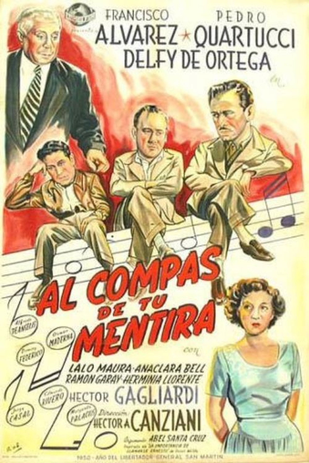 Al compás de tu mentira filmaffisch