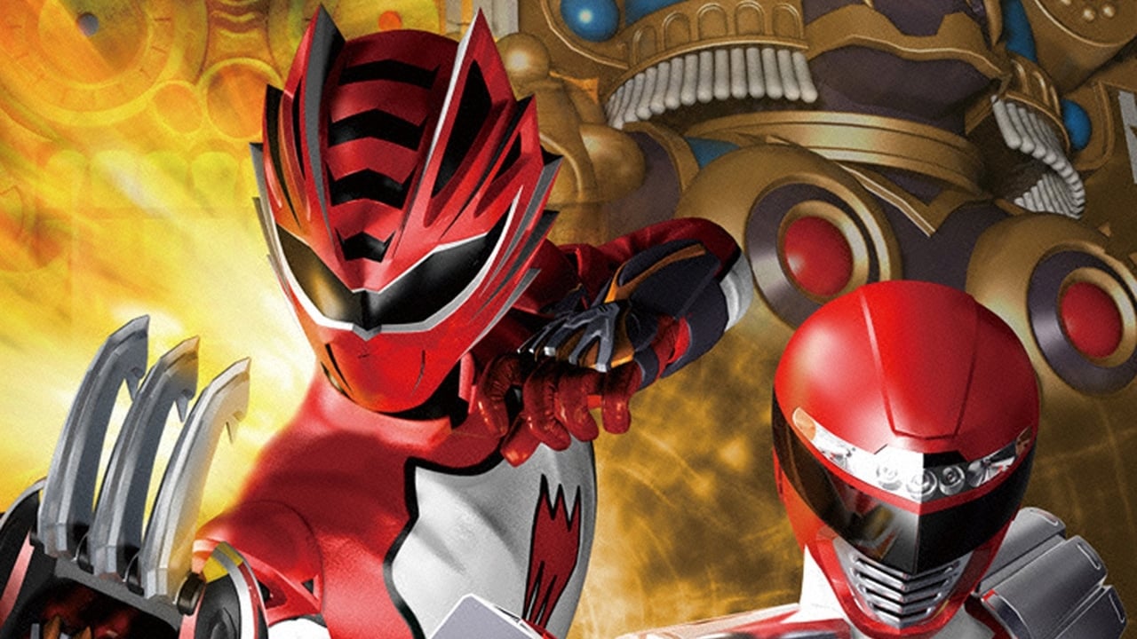 Scen från Juken Sentai Gekiranger vs. Boukenger