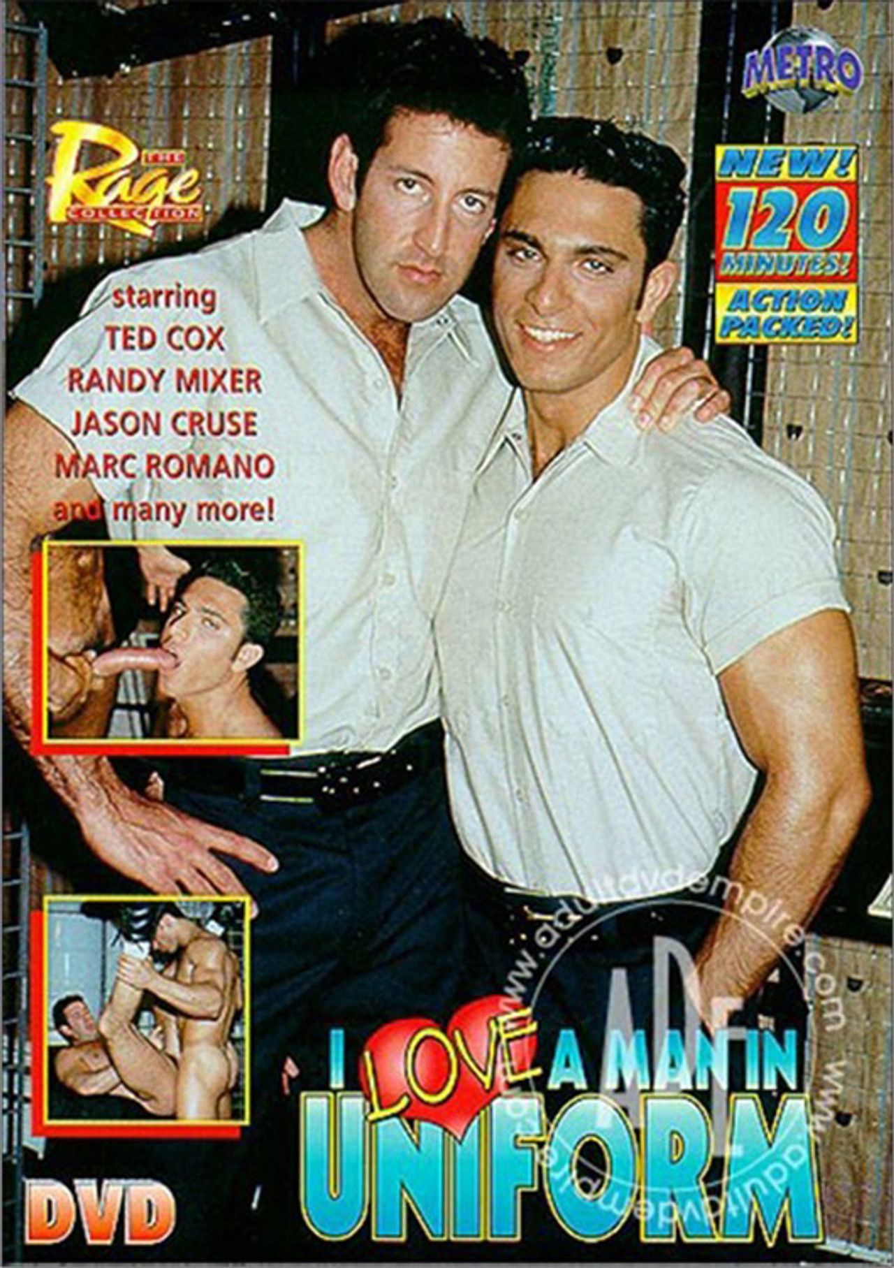 I Love A Man In Uniform Backdrop