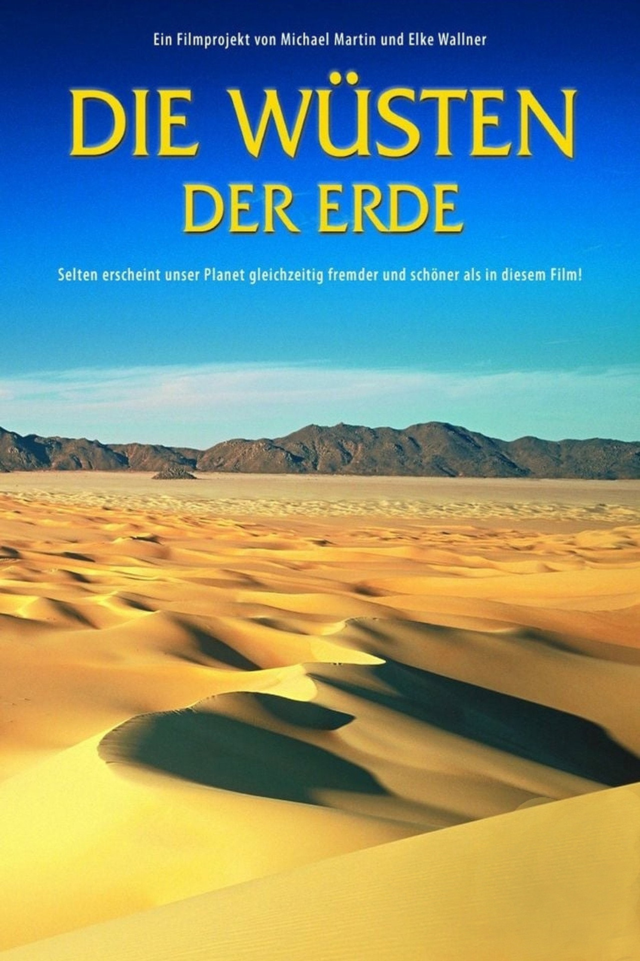 Die Wüsten der Erde affisch