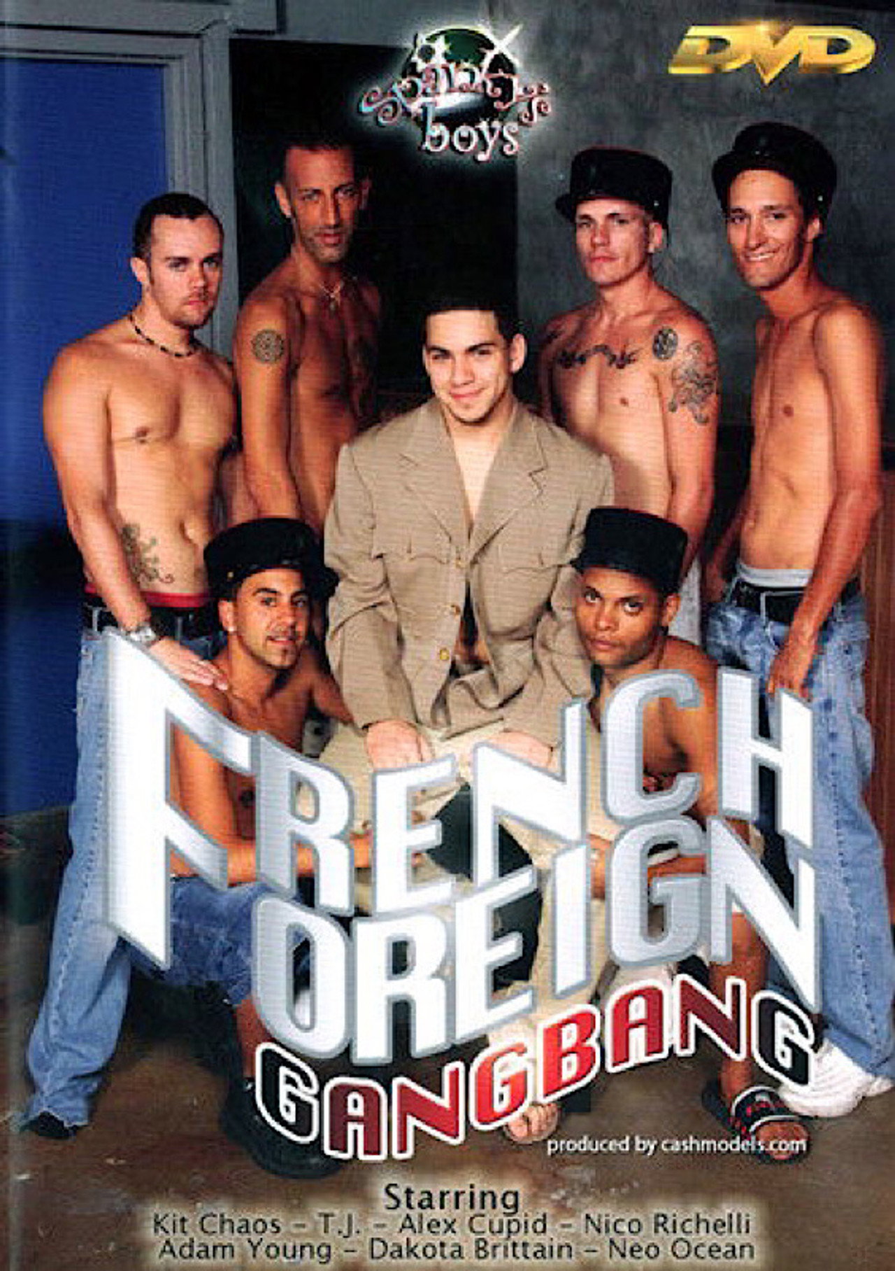 French Foreign Gangbang filmaffisch