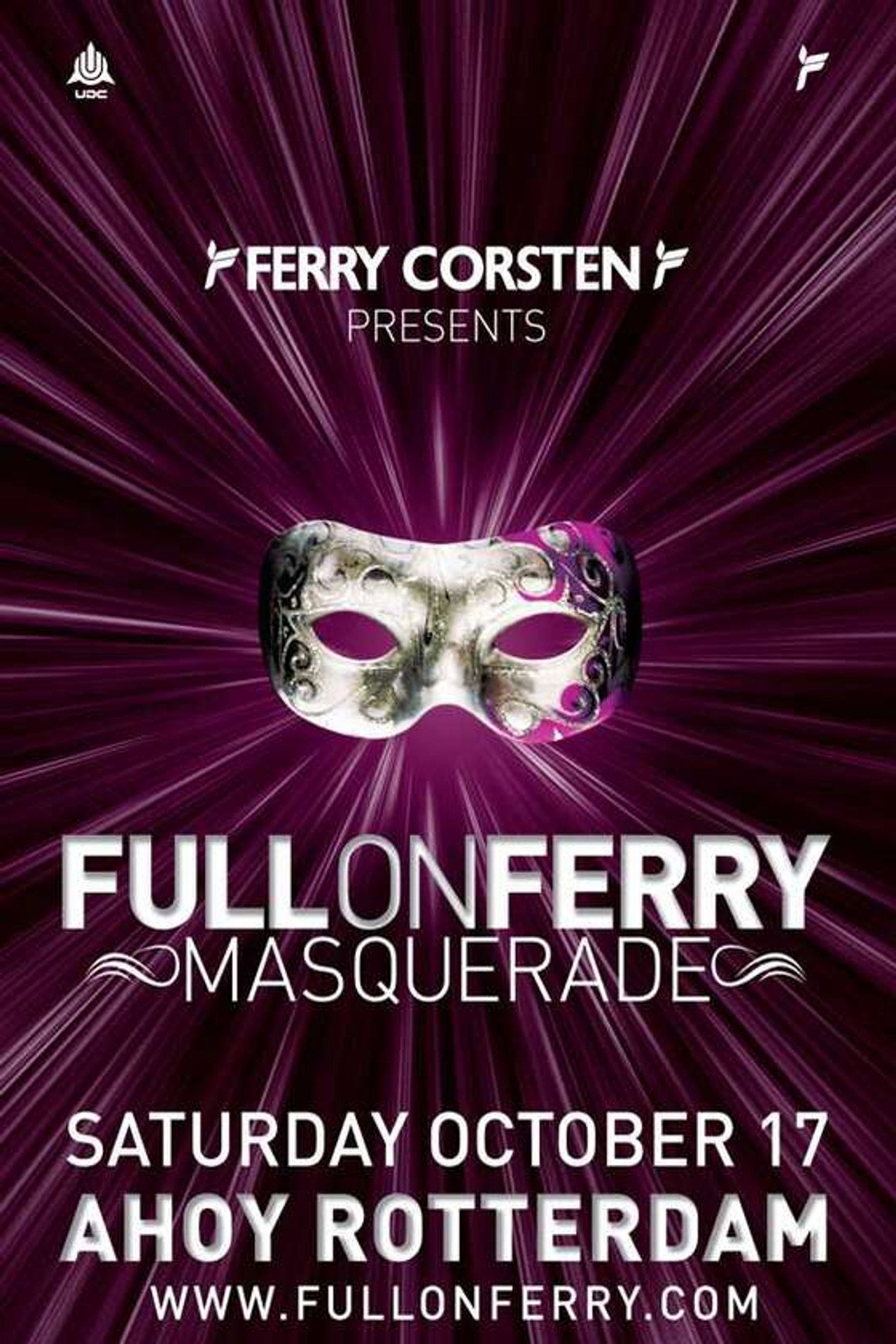 Ferry Corsten - Masquerade Backdrop