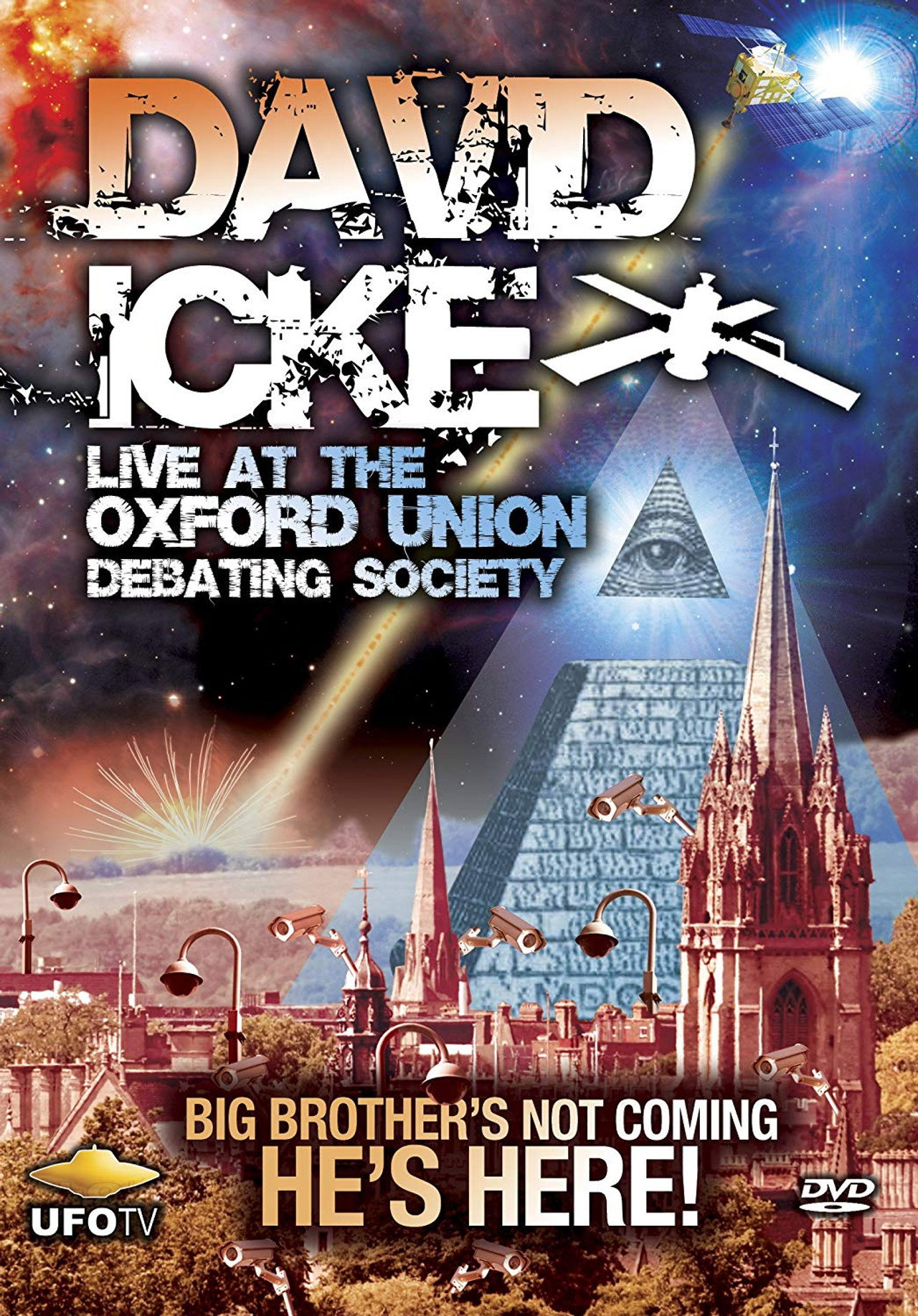 David Icke: Live at Oxford Union Debating Society Backdrop