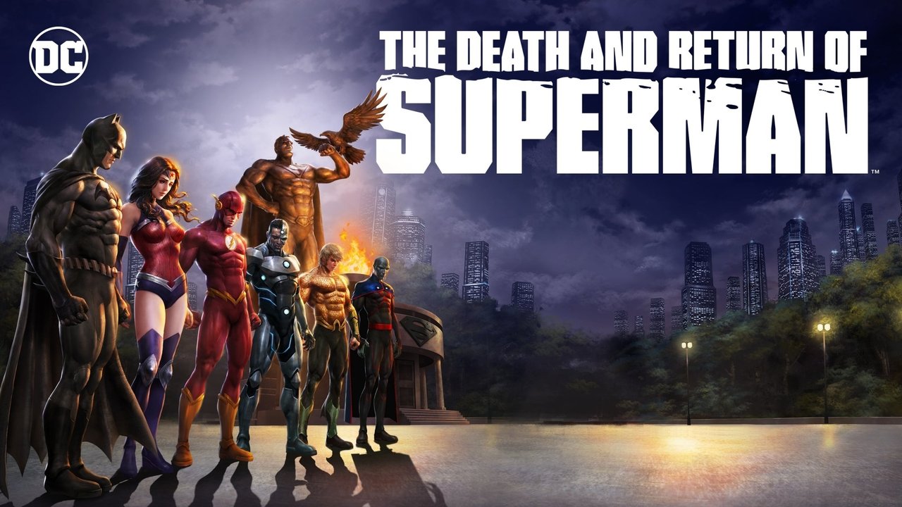 The Death and Return of Superman background