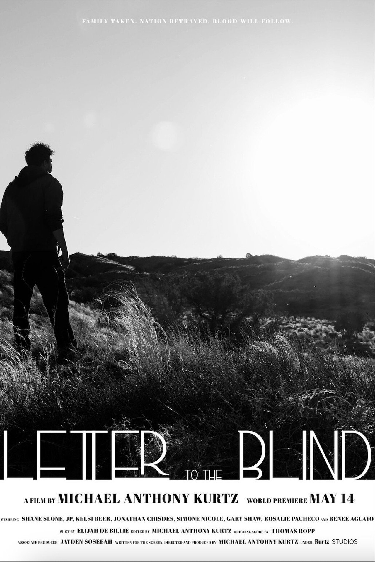 Letter to the Blind Backdrop