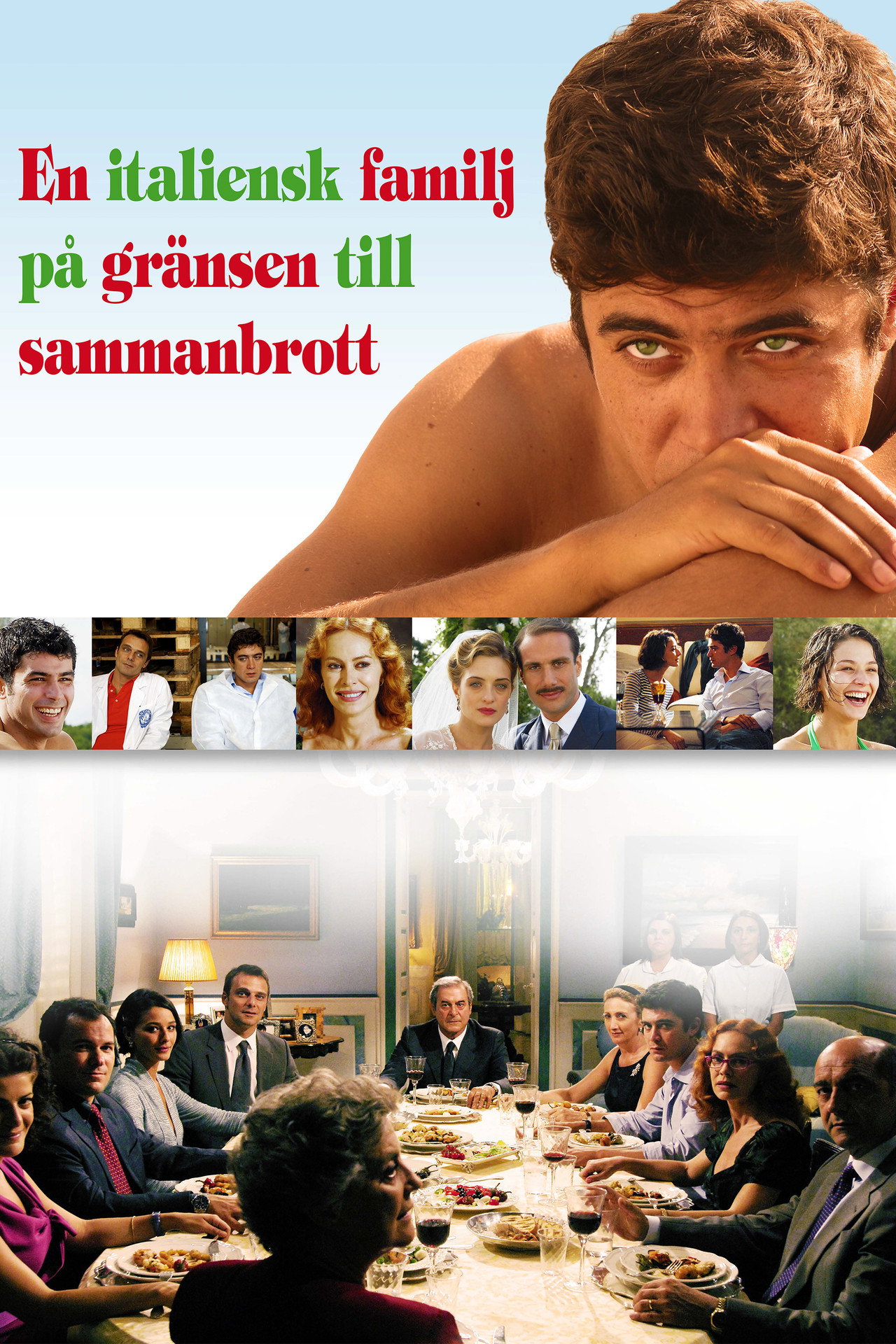 En italiensk familj på gränsen till sammanbrott filmaffisch