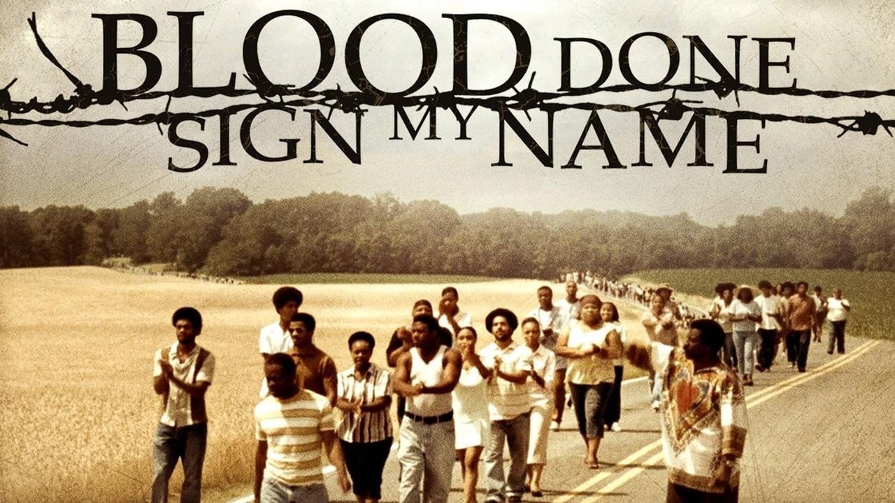 Blood Done Sign My Name background