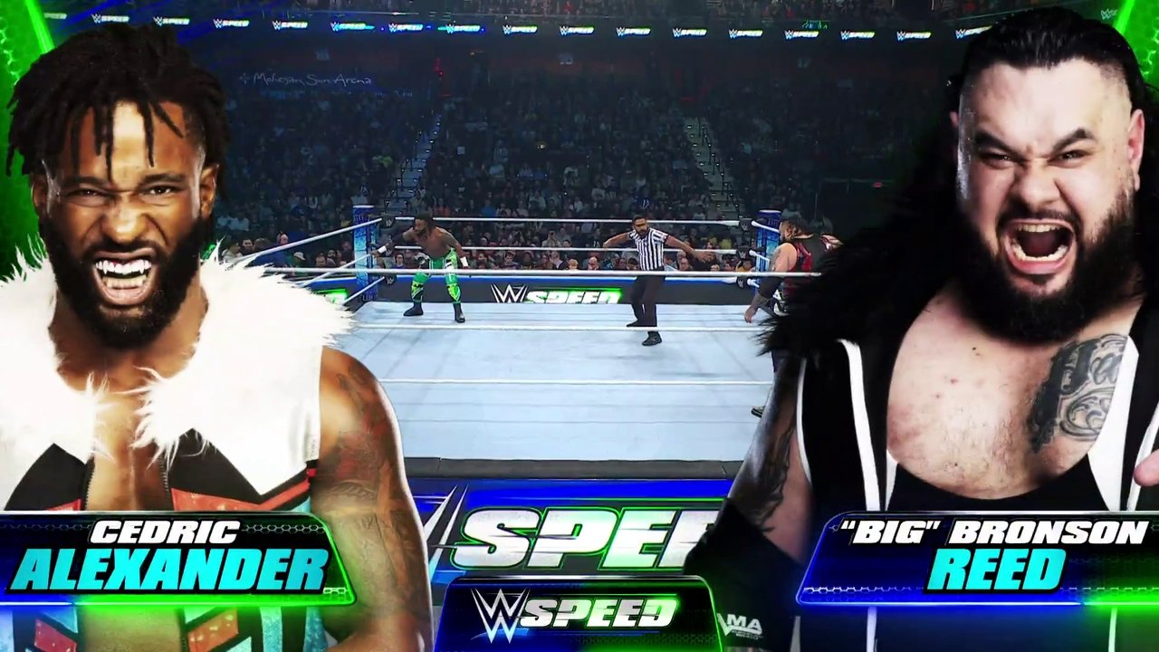 WWE Speed - Season 1 Episode 2 : Bronson Reed vs. Cedric Alexander
