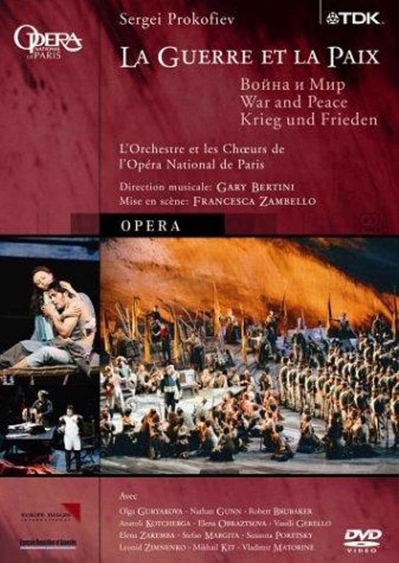 La guerre et la paix poster