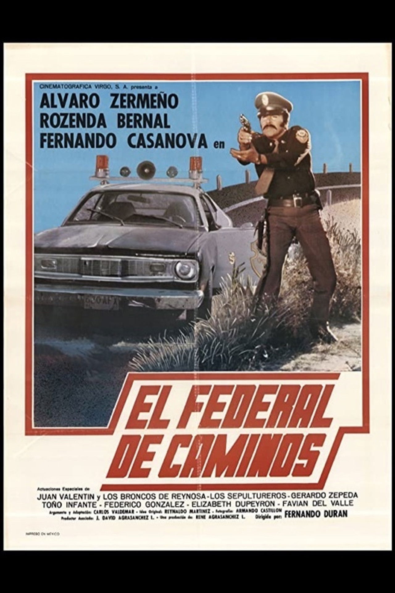 El federal de caminos Backdrop