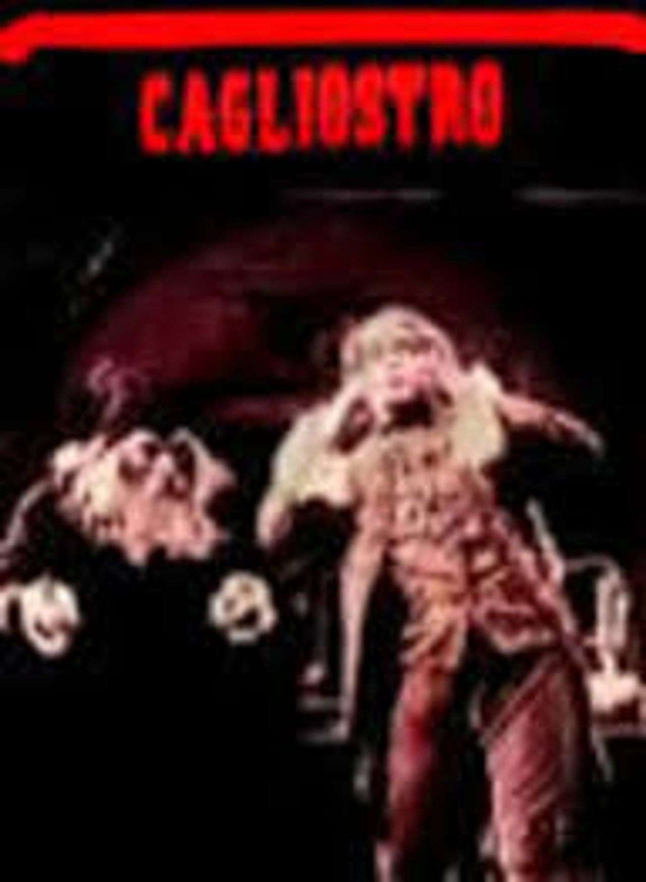 Cagliostro, aventurier, chimiste et magicien filmaffisch