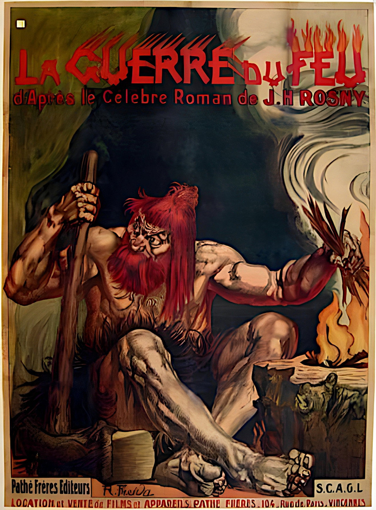 La Guerre du Feu Backdrop