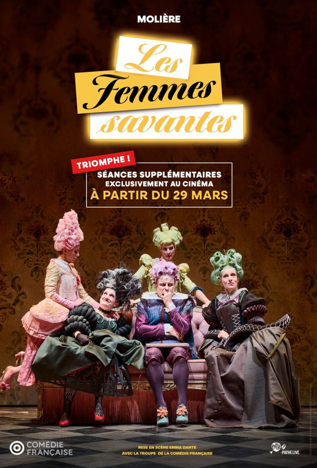 Les femmes savantes filmaffisch