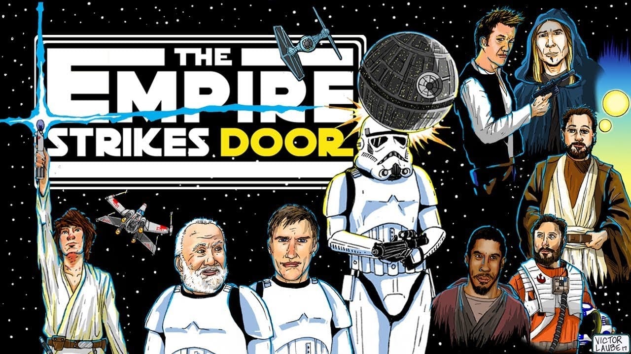 Scen från The Empire Strikes Door (A Star Wars Mystery)
