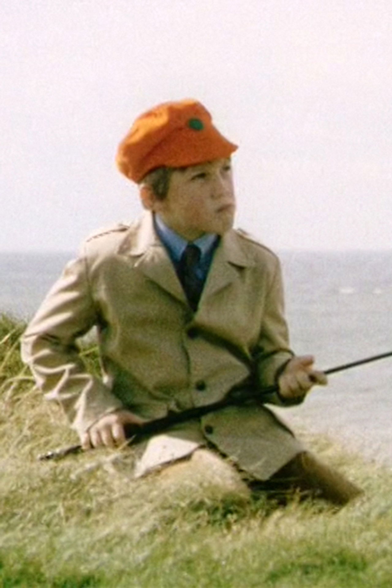Golfers in a Scottish Landscape Backdrop