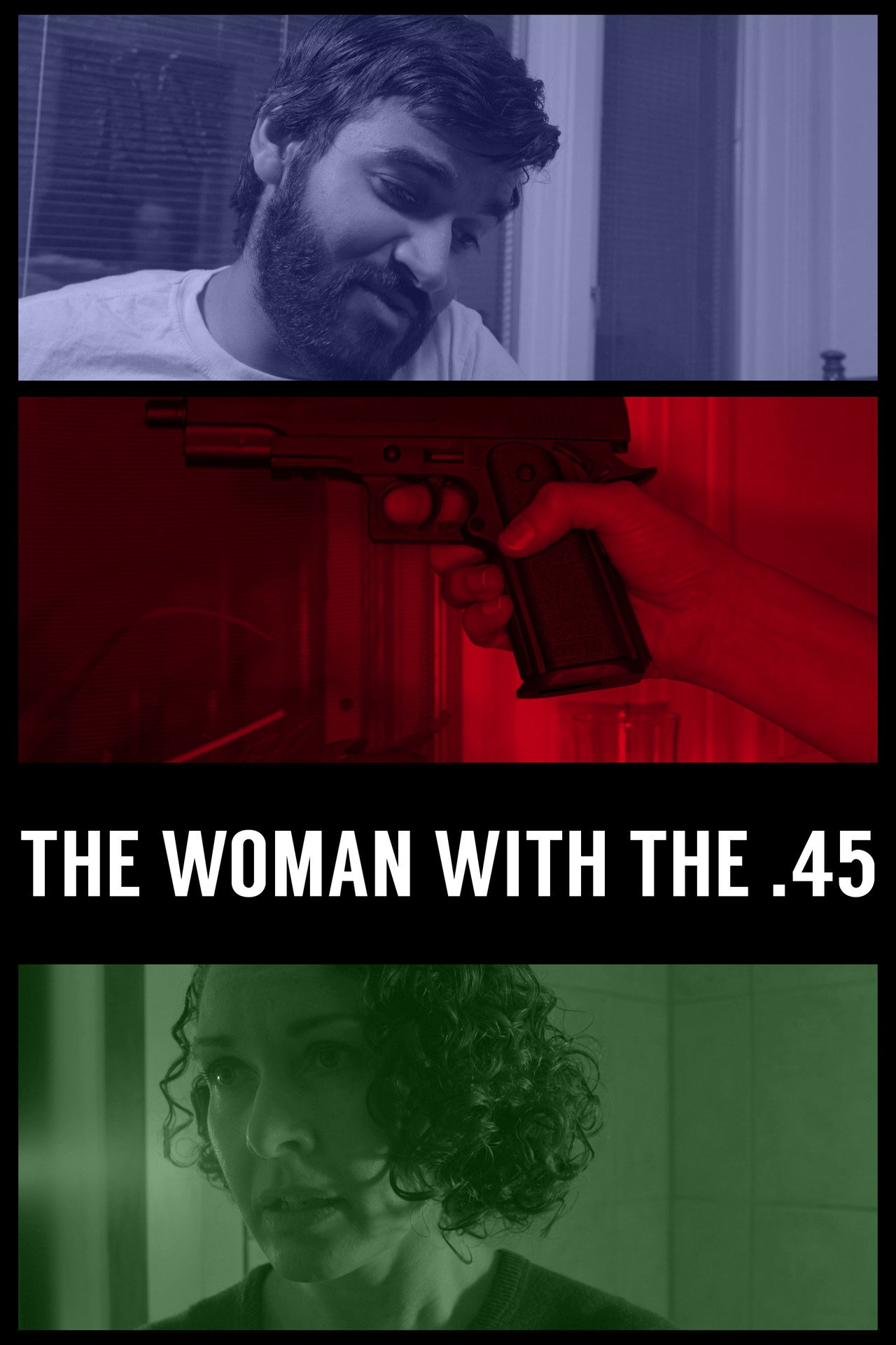 The Woman with the .45 Backdrop